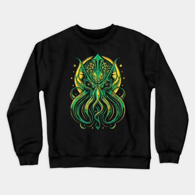 The Great Old One, Cthulhu #2 Crewneck Sweatshirt by InfinityTone